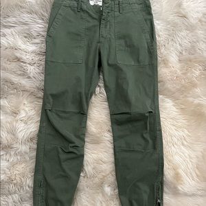 Nili Lotan Cropped Military Pants 0 2022 Style New $325